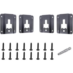 4Pcs Truck Bed Tie Down Anchors Boxlink Plates Compatible with Ford F150 F250 F350 & Raptor 2015-2025 2026