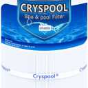 Cryspool 08050 Filter Compatible with Hayward CCX1500RE(CC 1500 E), X-Stream 150, PXST150, 817-0150n, C-8316, FC-1286, 150 Sq. Ft Pool Filter Cartridge, 1 Pack
