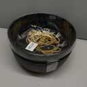 12 Inch 2 Pack Large Hanging Planters for Indoor Outdoor Plants, Plastic Hanging Basket Pots for House Plants Flowers, Black