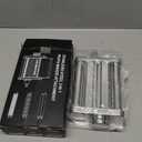 3 in 1 Pasta Attachment for KitchenAid Stand Mixer, All Metal Pasta Maker KitchenAid Attachment, Pasta Sheet Roller, Spaghetti Cutter, Fettuccine Cutter Maker Accessories and Cleaning Brush by Gvode