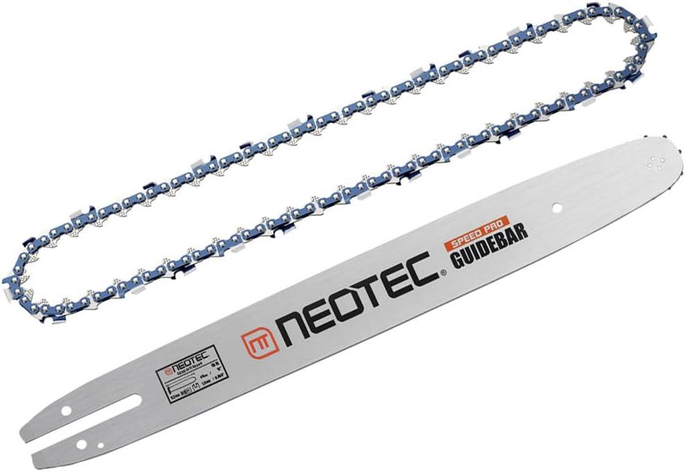16-Inch Replacement Chainsaw Bar and AdvanceCut Chainsaw Chain Combo, 55 Drive Links, 3/8" LP Pitch, .050" Gauge, Low Vibration (160SDEA074)