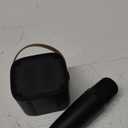 Karaoke Machine, Portable Bluetooth Karaoke Speaker with Wireless Microphones and Party Lights for Kids and Adults, Birthday Gifts for Girls Boys Family Home PartyBlack