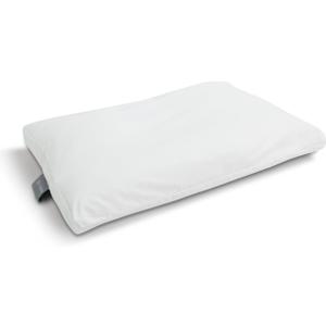 Sleep Yoga Cool and Fresh 2-Pack Standard/Queen Size Pillow Cover Protector-100% Cotton Hypoallergenic, Machine Washable-Lavender Purple, Standard/Queen Size, White