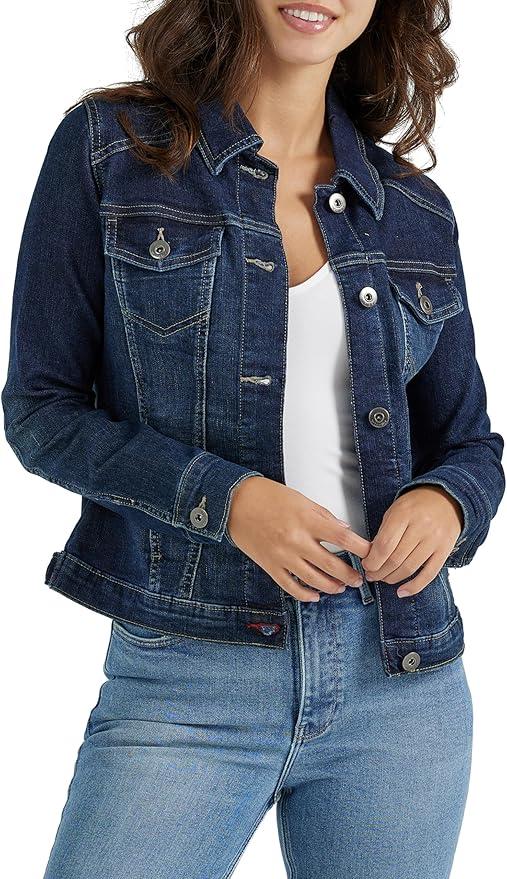 Wrangler Authentics Women's Stretch Denim Jacket Size M
