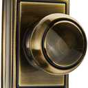SCHLAGE Lock Company F10AND609ADD Addison Collection SCHLAGE Passage Knob, Antique Brass