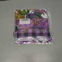 XCHI Purple Plaid Truck Gnomes Lobster Mardi Gras Tablecloth Round Carnival Table Cloth Washable Table Covers for Indoor Dining Home Party Decorations 70x70 Inch