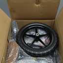 KRIDDO Toddler Balance Bike 2 Year Old, Kids Balance Bike for 2-5 Years Old, Dual Bearing for Smoother Riding, Adorable Plate, Adjustable Seat and Handlebar, Toddler Bike Gifts Age 2-3, Black