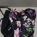 SUUKSESS Women Tummy Control Tankini Bathing Suit Ruffle High Waisted Swimsuit size S