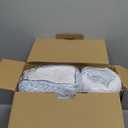 Gel Memory Foam Pillows Standard Size Set of 2, Medium Firm Orthopedic Pillow for Neck, Shoulder Pain Relief, Cooling Support for Side, Back, Stomach Sleepers, Breathable Washable Cover (White)