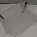 2 Pack Silicone Mats for Kitchen Counter, Treerit 23.62" x 15.75" Thick Large Silicone Mat, Nonskid Heat Resistant Countertop Protector, Easy to Clean, Gray