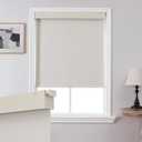 Joydeco No Drill Blackout Shades, Free-Stop Cordless Roller Shades, UV Protection, Thermal Insulated Blinds for Indoor Windows, Easy Install Window Blinds for Home and Office (Beige, 70" W x 75" H)