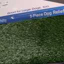 Powools Grass Pad for Dogs Potty, 3-Layer Reusable, Washable, 30 x 20 in