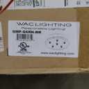 WAC Lighting QMP-LED311/6-MR Genesis LED 6 Light Pendant Fixture with Mirror Canopy, Clear