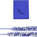 2Pcs Flutes Cleaning Brush,Flute Cleaning Swab Brush Compatible with Woodwind Flute Parts