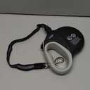 Fida Upgraded Retractable Dog Leash 30ft, Heavy Duty Pet Walking Leash for Medium/Large Breed up to 110 lbs, 360 Tangle-Free Long Retract Dog Lead, Soft Grip, One-Hand Brake, Black