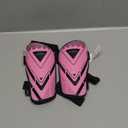 Shin Guards Soccer Kids Youth, CE Certified Airsfish Shin Pads Protection Gear for 2-18 Years Old Boys Girls Teenagers High Impact Resistant Breathable Comfortable 1 Pair 4 Sizes (X-Small, Pink)