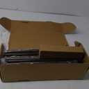 HEI! DEAR 2 Pack Bronze Curtain Rods, 72-144" (6-12ft), 1" Heavy Duty, Modern Style, Iron Finish, Antique Bronze Color, Wall Mounted, 30 lbs Weight Capacity