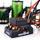 Castle Creations Copperhead 10 1410-3800KV 5mm Shaft SENSORED Combo, Black, Green