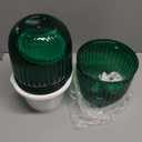 Maxcheck 4 Pcs Self Watering Hanging Planters Indoor Gift 6.5'' 4.5'' Hanging Flower Pots Baskets Outdoor Self Watering Plant with 3hooks Drainage Holes for Home(Emerald)