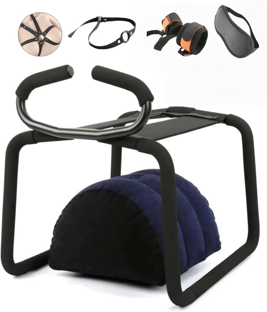 Furniture Chair Sex Position Enhancer Chair for Position Aids Novelty Toy Bedroom Bathroom Portable Bouncing Mount Stool Elastic BDSM