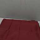 Biscaynebay Textured Fabric Christmas Rectangle Tablecloths 60x84 Inches, Burgundy Water Resistant Tablecloths for Dining, Kitchen, Wedding, Parties etc. Machine Washable