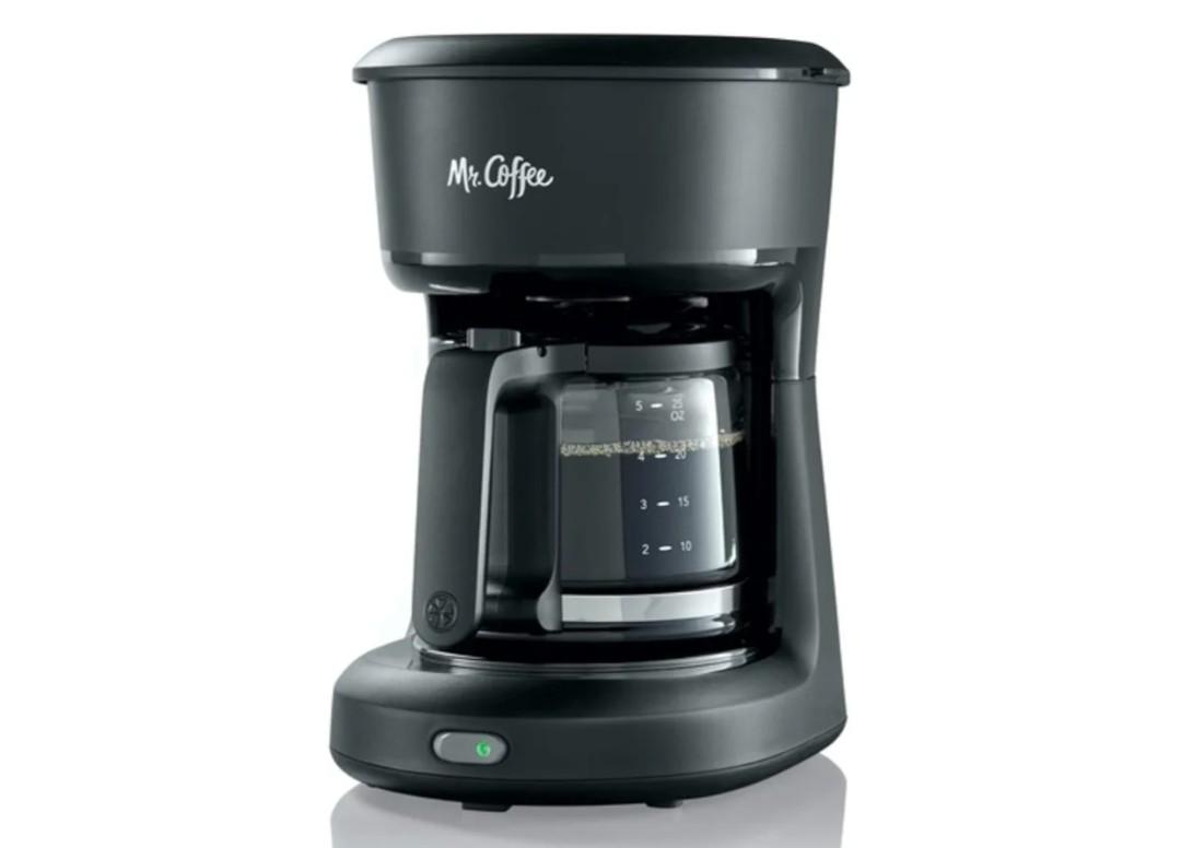 Mr. Coffee 12-Cup Switch Coffee Maker Black: Electric Drip Coffee Machine, 60 oz Capacity, Dishwasher-Safe Parts