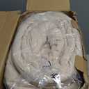 Bedsure Comforter Duvet Insert - Quilted Comforters Oversized King Size, All Season Duvet, GentleSoft Down Alternative Bedding, with 8 Tabs, Gifts for Women/Men, Beige, Oversized King 116 x 98 Inches