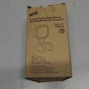 TAILI Shower Head Holder Suction, Handheld Shower Head Bracket, Height Angle Adjustable Wall Mounted, Bathroom Showerhead Holder Removable No Drilling Waterproof, Square Suction Cup, White