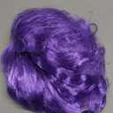 MAGQOO Purple Braid Wig Women Girls Super Long Purple Braids Wig Movie Halloween Cosplay Costume(Small Head)