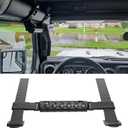 Rydonair 2 Pack Roll Bar Grab Handles Compatible with Jeep Wrangler YJ TJ JK JKU JL JLU Rubicon Sahara 1955-2025 - Seat Belt Grade Grip Handle- Black