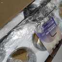 DLLT 3-Light Bathroom Light Fixtures: Black Modern Vanity Lights with 3 E26 Bulbs - Clear Glass Shade Bathroom Wall Lamp for Mirror Kitchen Living Room Hallway Cabinet Porch - Amazon.com