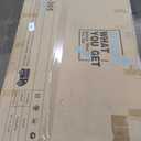 Suncast 4 Freestanding Wicker Resin Reversible Panel Outdoor Screen Enclosure, Brown, 23"