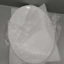 Serving Platters Set of 2  14 Inch Oval White Serving Platters, Large Porcelain Serving Platter Set for Party, Appetizers, Charcuterie, Sushi & Dessert, Microwave & Dishwasher Safe