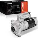 A-Premium Starter Motor Compatible with Ford F/F-250/F-450/F-550 Super Duty, F-350, F-59 Commercial Stripped Chassis, E-350 Econoline Club Wagon, Econoline Super Duty, Excursion, 12V 3.6KW 12-Teeth CW