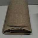 Kitchen Mat Set of 2 PCS Kitchen Mats for Floor, Linen-Look Woven Absorbent Kitchen Runner Rugs Non Slip Washable Comfort Standing Mats for Kitchen, Front of Sink (17"x59"+17"x30", B- Brown ( Pvc Backed))