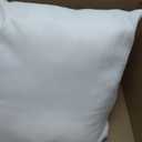 QUBA LINEN Throw Pillow Inserts (Set of 2, White), 20x20 Inches - Premium Cushion Fillers for Sofa, Bed, and Home Dcor (20x20 Inch (Pack of 2))