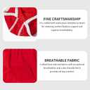 Men's Bikini Briefs Stylish Sexy Athletic Supporters Comfortable and Supportive Men's Bikini Underwear (Red, XL)
