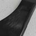 Mylec Hockey Stick Blade, Replacement Street Hockey Blade, Lightweight & Durable, High-Impact Fiberglass, Air-Flo Design, with 2 Screws, Secure Fit, for Most Wood Hockey Shaft (Left, Black)