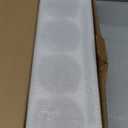 Drinking Glasses with Bamboo Lids and Glass Straw 4pcs Set - 16oz Glass Cups, Iced Coffee Glasses, Cute iced Tea Glasses, Beer Glasses, Ideal for Coffee Bar Accessories, Aesthetic Gift - 2 Brushes