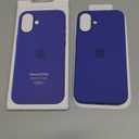 Apple iPhone 16 Plus Silicone Case with MagSafe and Camera Control: Lightweight Phone Case, Wireless Charging Compatible, Smooth Matte Finish; Ultramarine