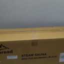 TOREAD Single Personal Steam Sauna Spa Portable Folding Steam Sauna with 1000W&2.6L steam Generator, Person Sauna Tent for Relaxation, Fast Heating in 6 Min, with Remote Control, Black