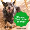 Greenies Veterinarian-Recommended Adult Natural Dental Dog Treats Large Size, Dog Dental Chews, Original Flavor, 54 oz. Pack, 34 Count (EXP 08/28/27)