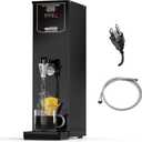WantJoin Commercial Hot Water Dispenser - 35L(9.2 GAL)/Hour Water Boiler Step-Heating Electric Countertop Water Dispenser Automatic Temperature Control Max 212F for Boba Tea Coffee Shop Office
