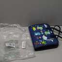 Qizfun Toddler Busy Board Montessori Toys  Sensory Busy Book, Educational Learning Travel Toy for Airplane & Car, Keeps Toddlers Entertained, Birthday Gifts for Toddler Boys Girls (Blue/P8)