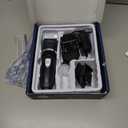 oneisall Quiet Cat Clippers for Matted & Long Hair, 2-Speed Cordless Pet Shaver Grooming Kit for Cats, Small Dogs & Animals (Blue)