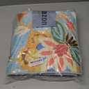 Beeiva Washable Kitchen 2x8 Runner Rug, Colorful Flower Rug Runners for Hallways with Rubber Backing, Floral Plant Non Skid Ultra Thin Carpet for Bathroom(Colorful,2'x8')