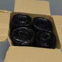 40-45 Gallon Trash Bags 100 Count, 21 Micron HDPE, Durable & Tear-Resistant Trash Can Liners, Suitable for 40-45 Gallon Trash Can, Garbage Bags for Packing Leaves, Kitchen Waste & Household Waste