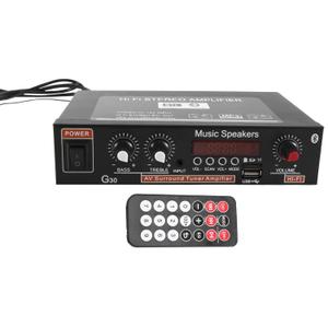 European Standard 1 Pc G30 Digital Power Amplifier, 800W Car Audio Power Amplifier, Generic, EU Plug