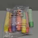 Sawysine 300 Count 3 oz Disposable Small Paper Cups Bathroom, Mouthwash, Espresso & Snack Cups for Party, Office, Coffee, Juice & Water(Rainbow)