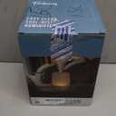 Fontaines Luxury Top-Fill Cool Mist Humidifier - 360 Ultra-Fine Spray, Whisper-Quiet Operation, Dishwasher-Safe Tank, Nightlight & Auto Shut-Off, Easy to Clean for Home, Bedroom, Baby Nursery